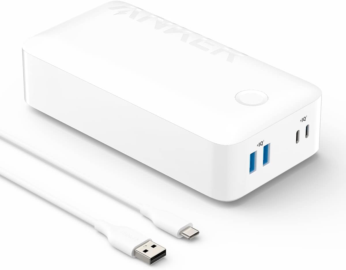 Anker Power Bank, 40,000mAh 30W Battery Pack with USB-C High-Speed Charging