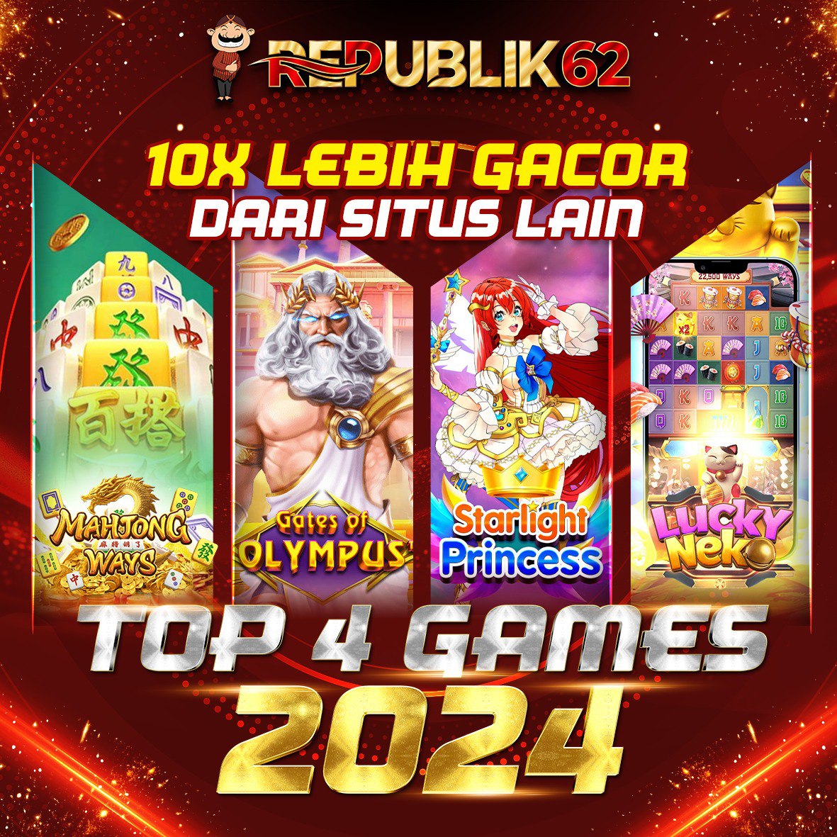 REPUBLIK62 : Link Situs Game Paling Gampang Menang Mudah Jackpot Paus 2024