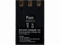 Delkin Equivalent NB-1L Rechargeable Battery for Canon Digital Cameras