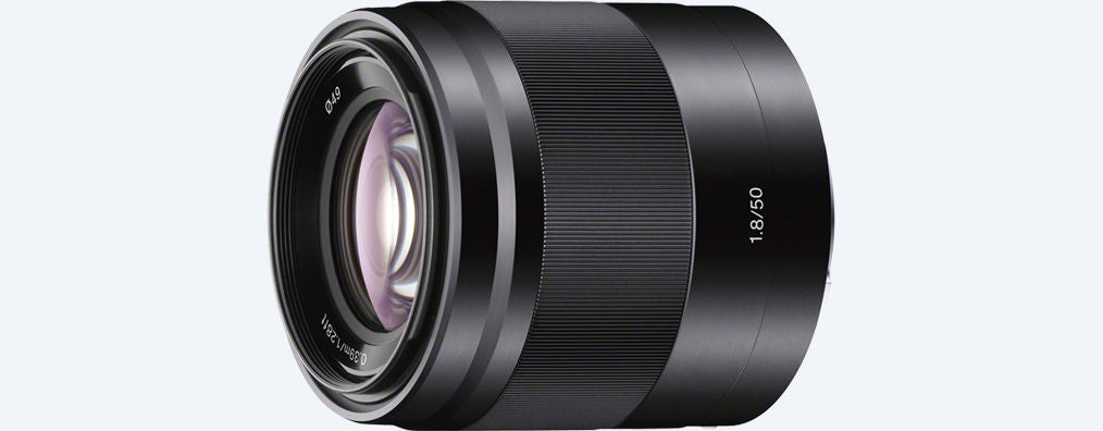 Sony E 50mm F1.8 OSS - Black | Helix Camera