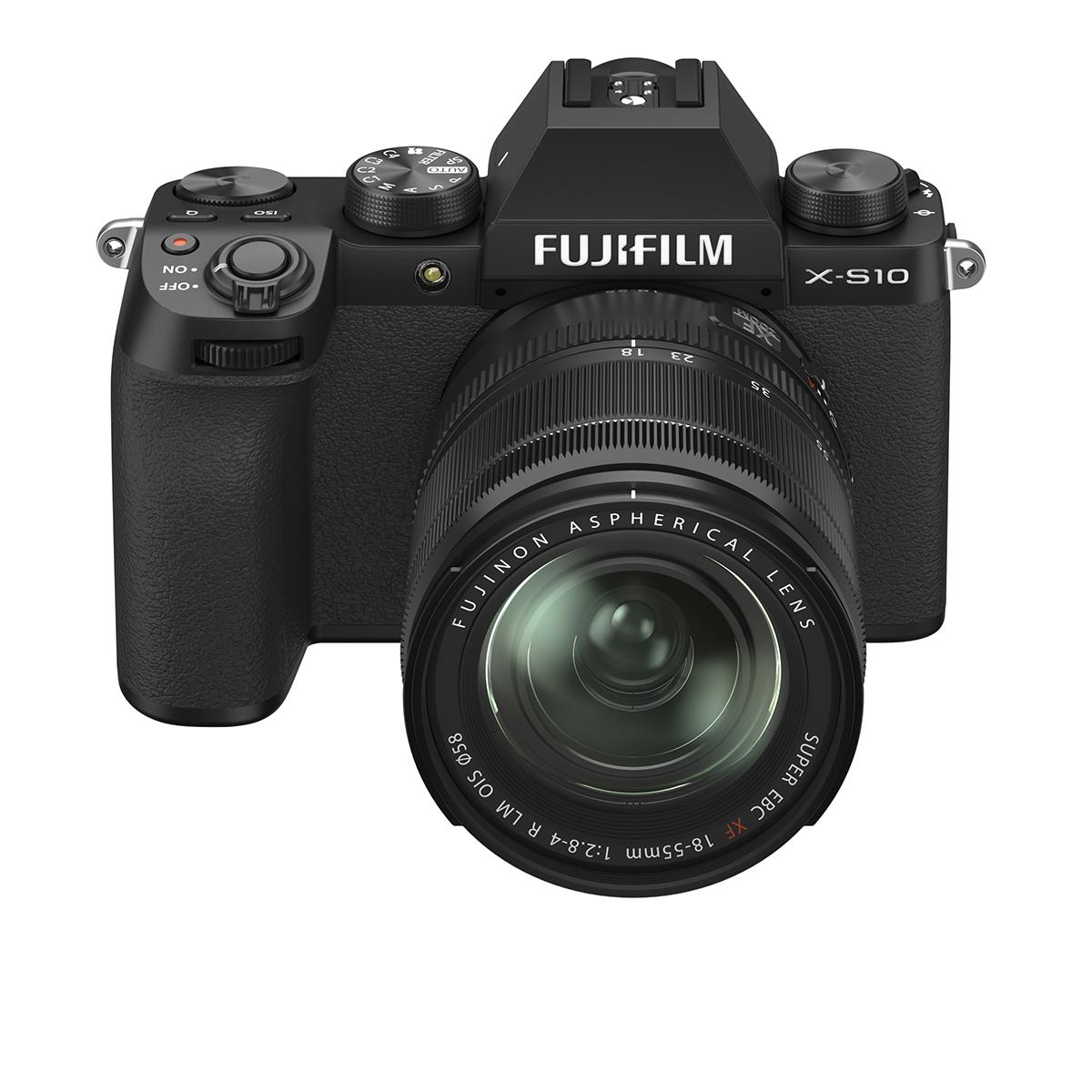 Fujifilm X-S10 Body with XF18-55mm Lens Kit (Black) | Helix Camera