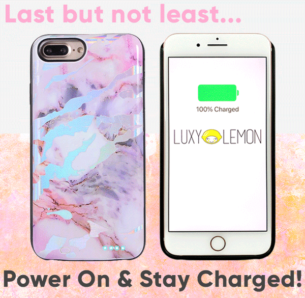 How To Use Your Battery Case – Luxylemon