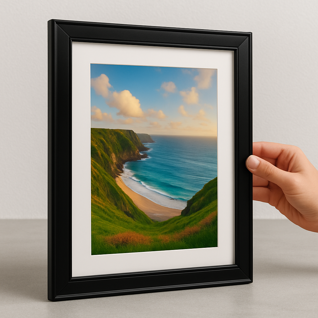 Classic framed print example