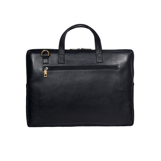 Tanner Black Briefcase