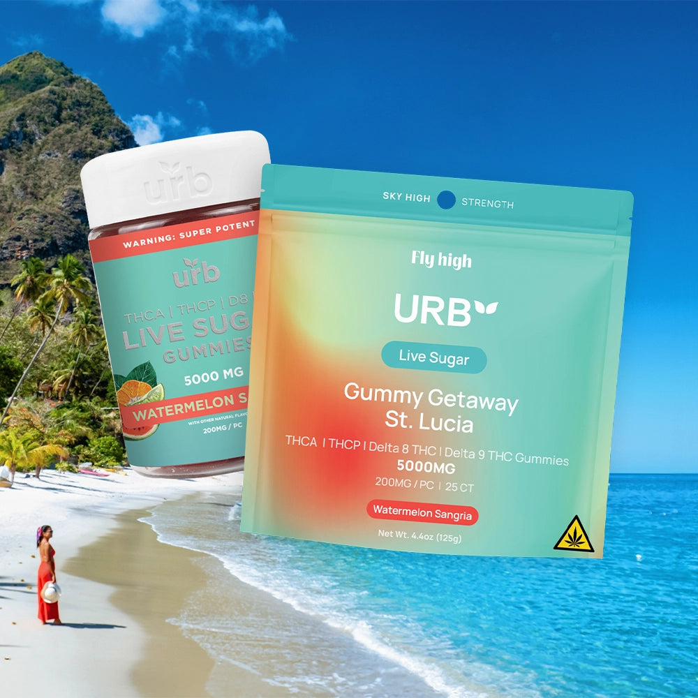 Live Sugar Gummies Gummy Getaway St. Lucia