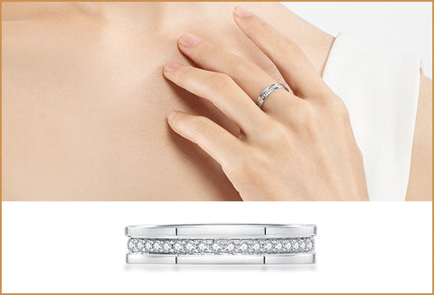 Best Jewelry for Wife: Platinum Diamond Ring