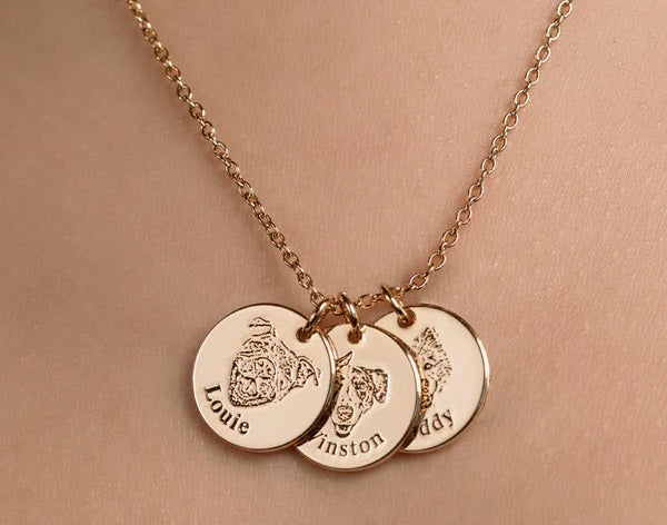 Types of Custom Pet Name Necklaces