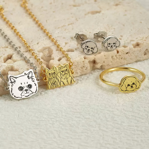 Sterling Silver Custom Pet Jewelry