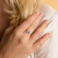 Custom Paw Print Ring