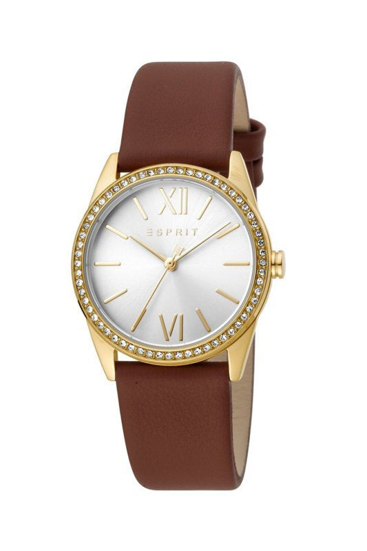 Esprit Gold Dames horloge 34 mm