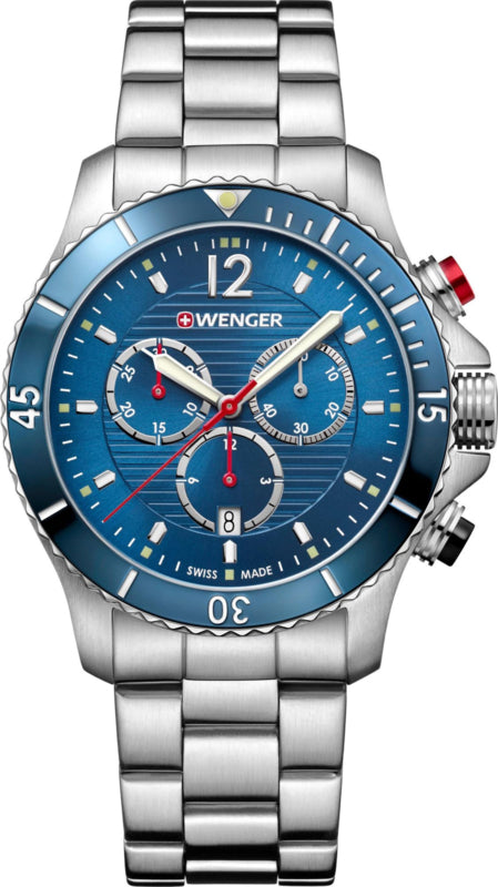 Wenger Seaforce Herenhorloge Chronograaf 01.0643.111 43mm