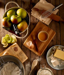 ingredients to make an apple pie