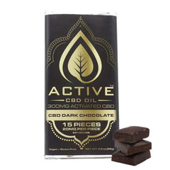 Active CBD Oil Chocolate Bar