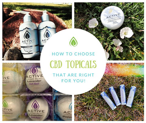 how to choose cbd topicals 