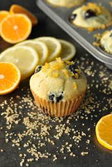 orange zest muffin