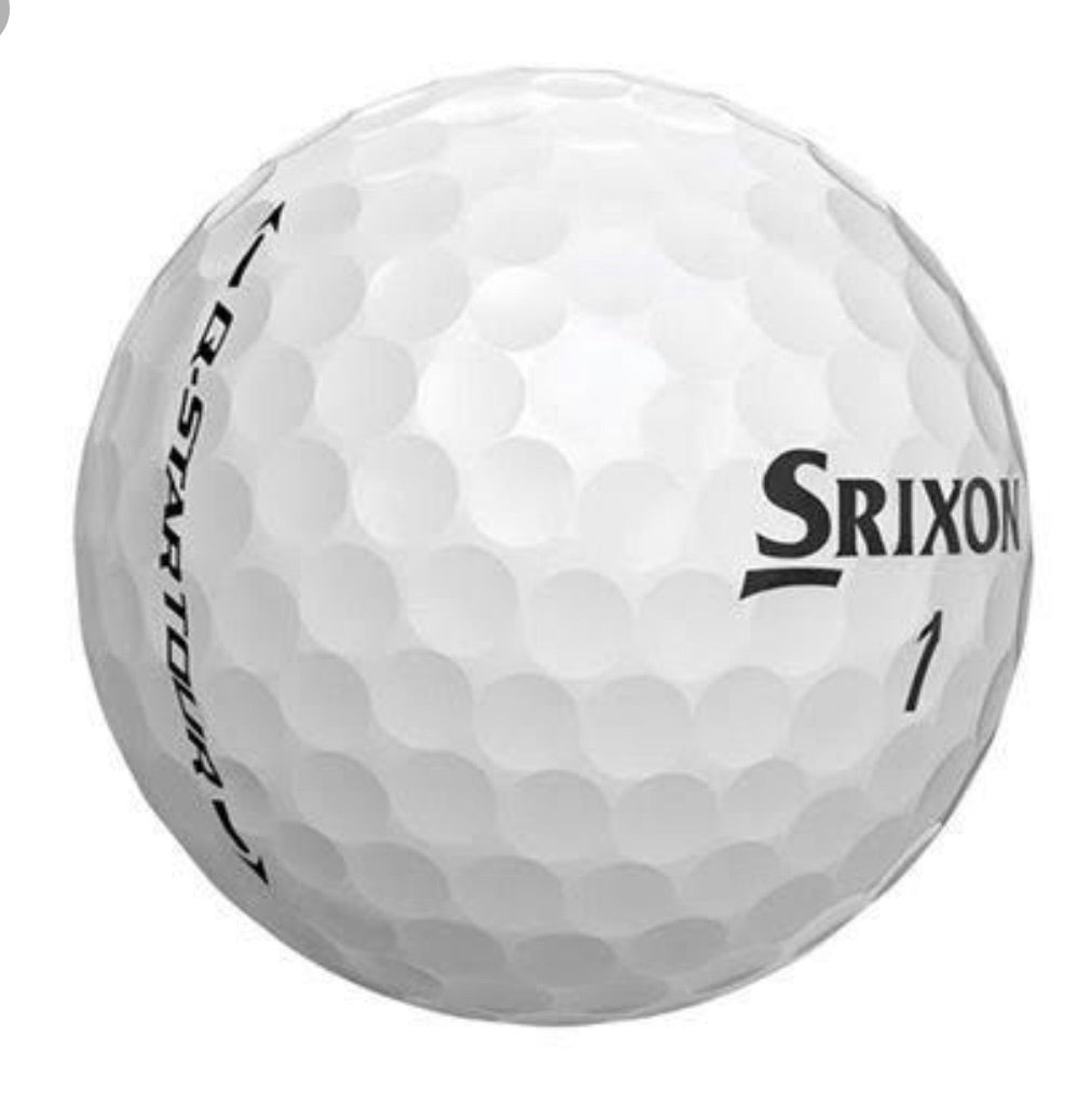 Srixon QStar Tour White Golf Ball Busters