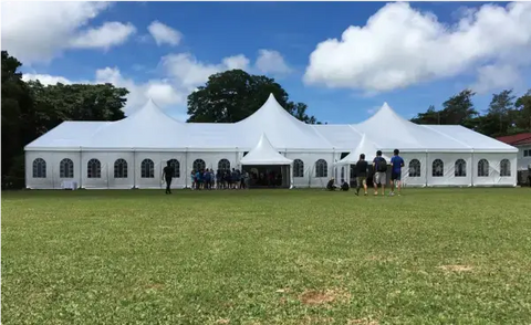 Mixed Party Clear Span Tents