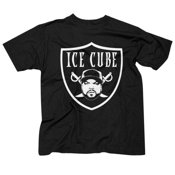 Ice Cube Shield Logo Black T-Shirt - Official Ice Cube Store product image