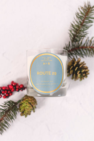 Route 29 Candle from Hill and River Collection 