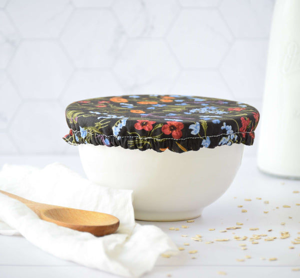 Linen Reusable Bowl Covers Linen Dish Covers Kitchen -  UK