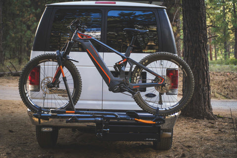 bicycle hitch rack