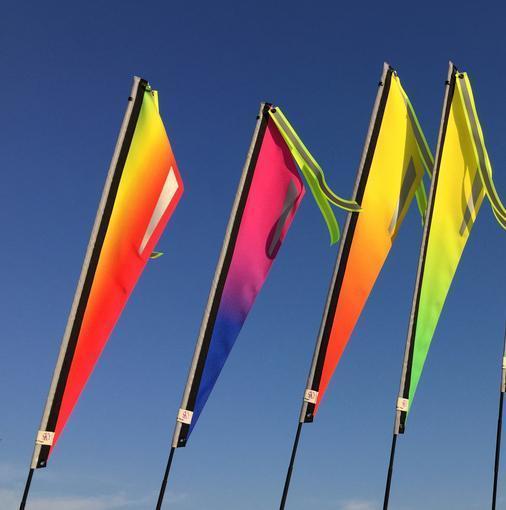 recumbent trike flags