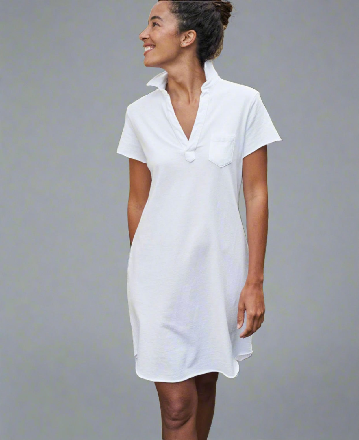 Frank & Eileen PERFECT POLO DRESS Heritage Jersey – Lotus boutiques