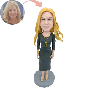 Custom Beautiful Mom Bobblehead - Top1bobbleheads