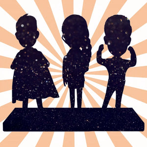 Custom Fully Customizable 3 Person Bobbleheads - Top1bobbleheads
