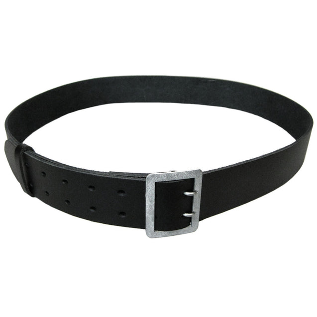Black Leather Police Belt - Army & Outdoors