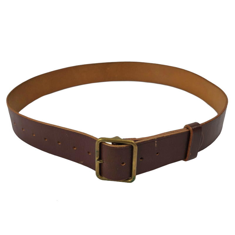 Swiss Leather Belt - Army & Outdoors