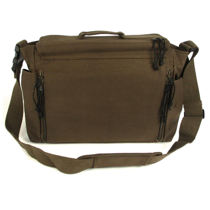 Concealed Carry Canvas Messenger Bag | Army and Outdoors