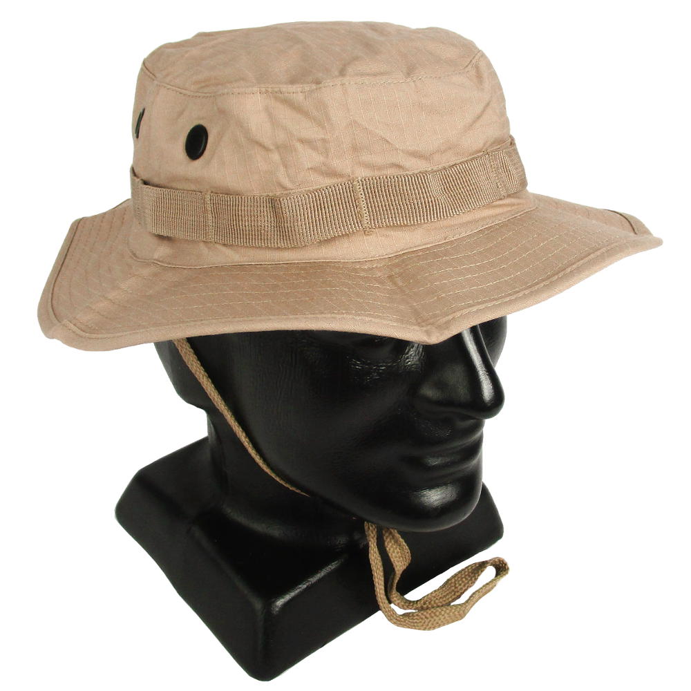 Khaki Boonie Hat - Army & Outdoors