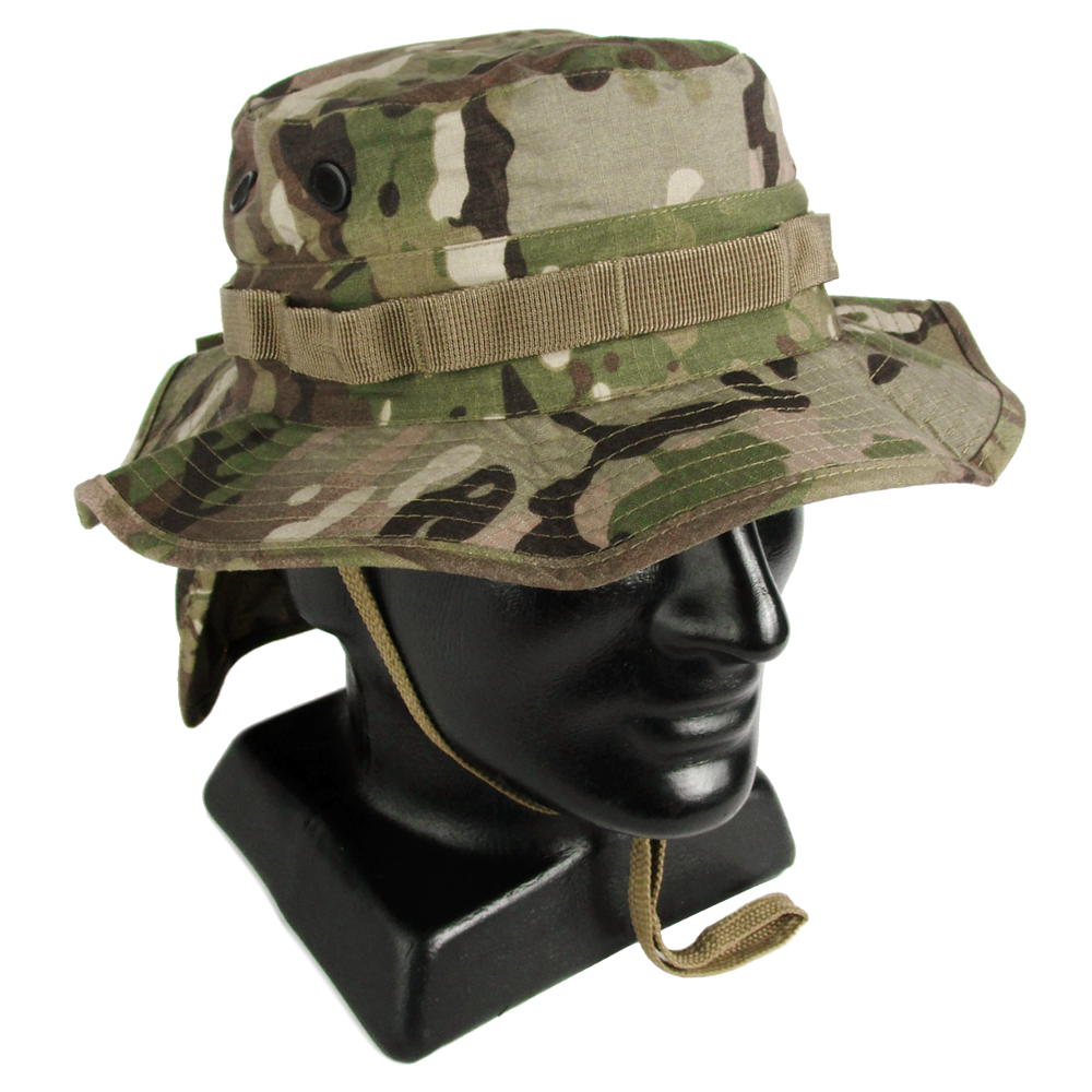 Multicam Boonie Hat with Neck Flap | Army and Outdoors