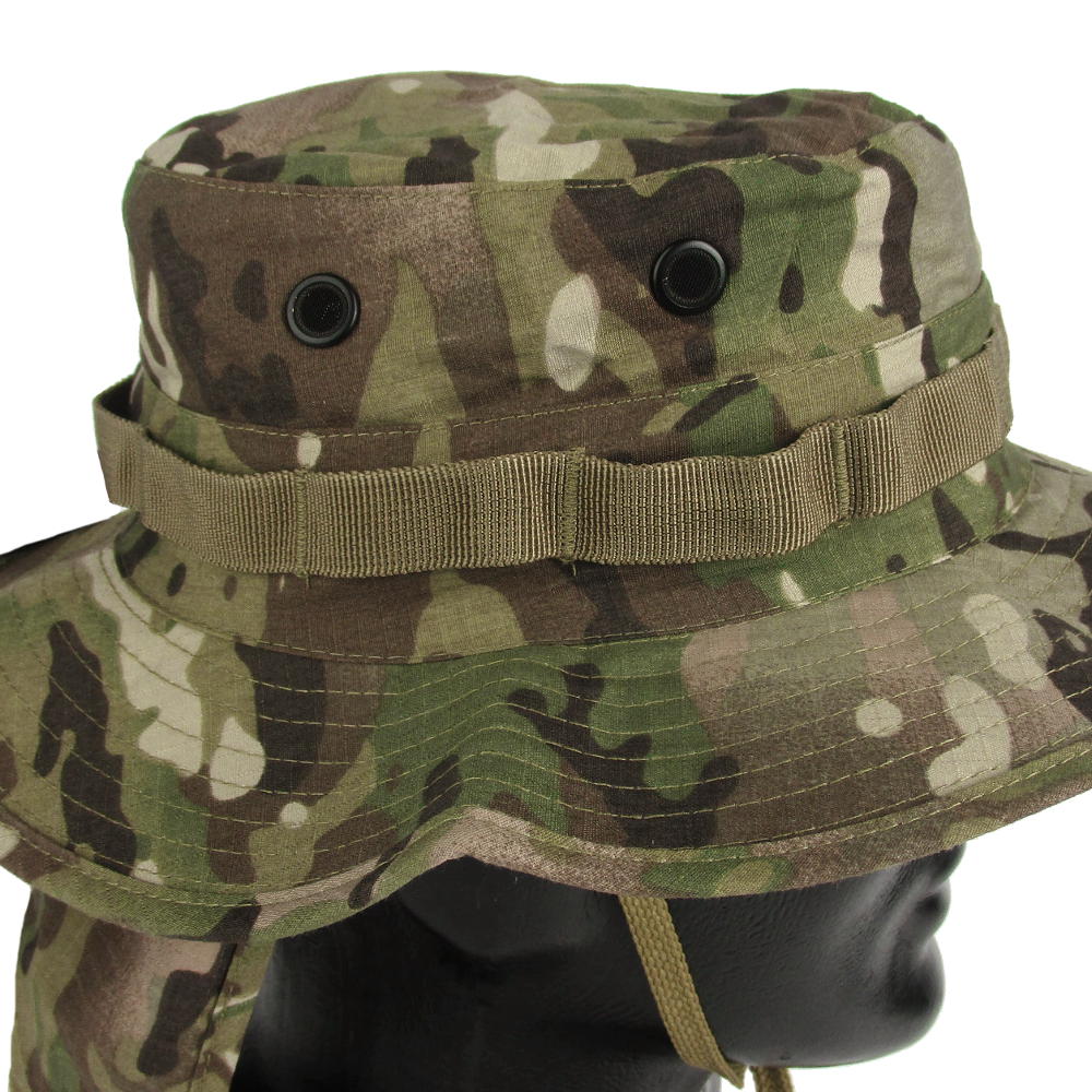 Multicam Boonie Hat with Neck Flap - Army & Outdoors