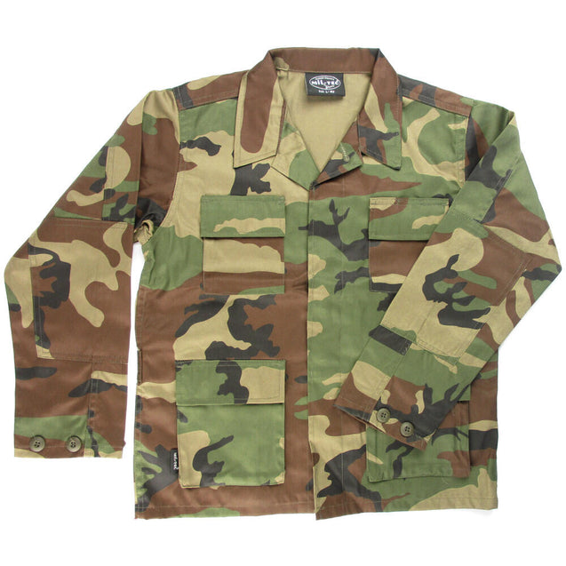 Kids Woodland BDU Jacket - Army & Outdoors