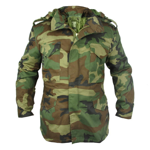 Woodland M65 Jacket With Liner - Army & Outdoors