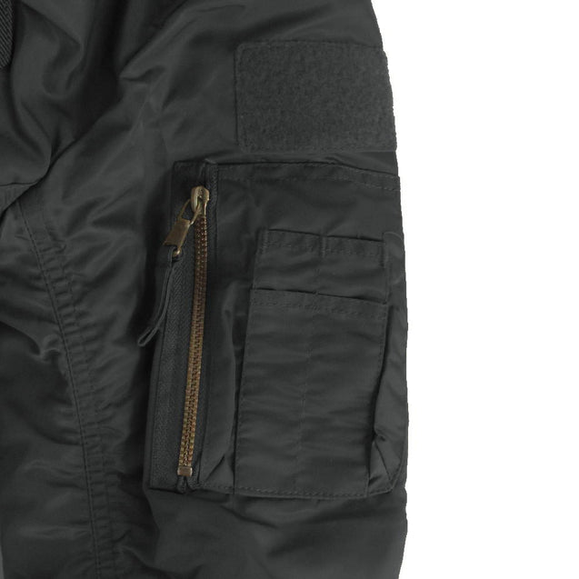 Black Tactical Flight Jacket - Army & Outdoors