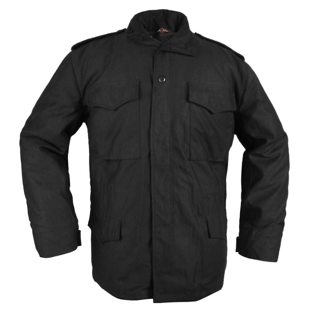 Black Tru-Spec M65 Jacket | Army and Outdoors