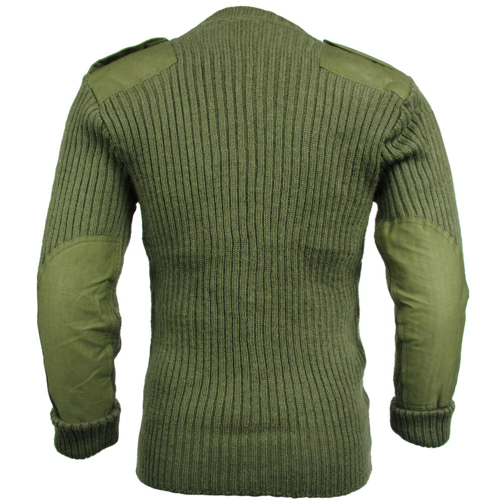 British Army OD Wool Jersey - Grade 2 - Army & Outdoors