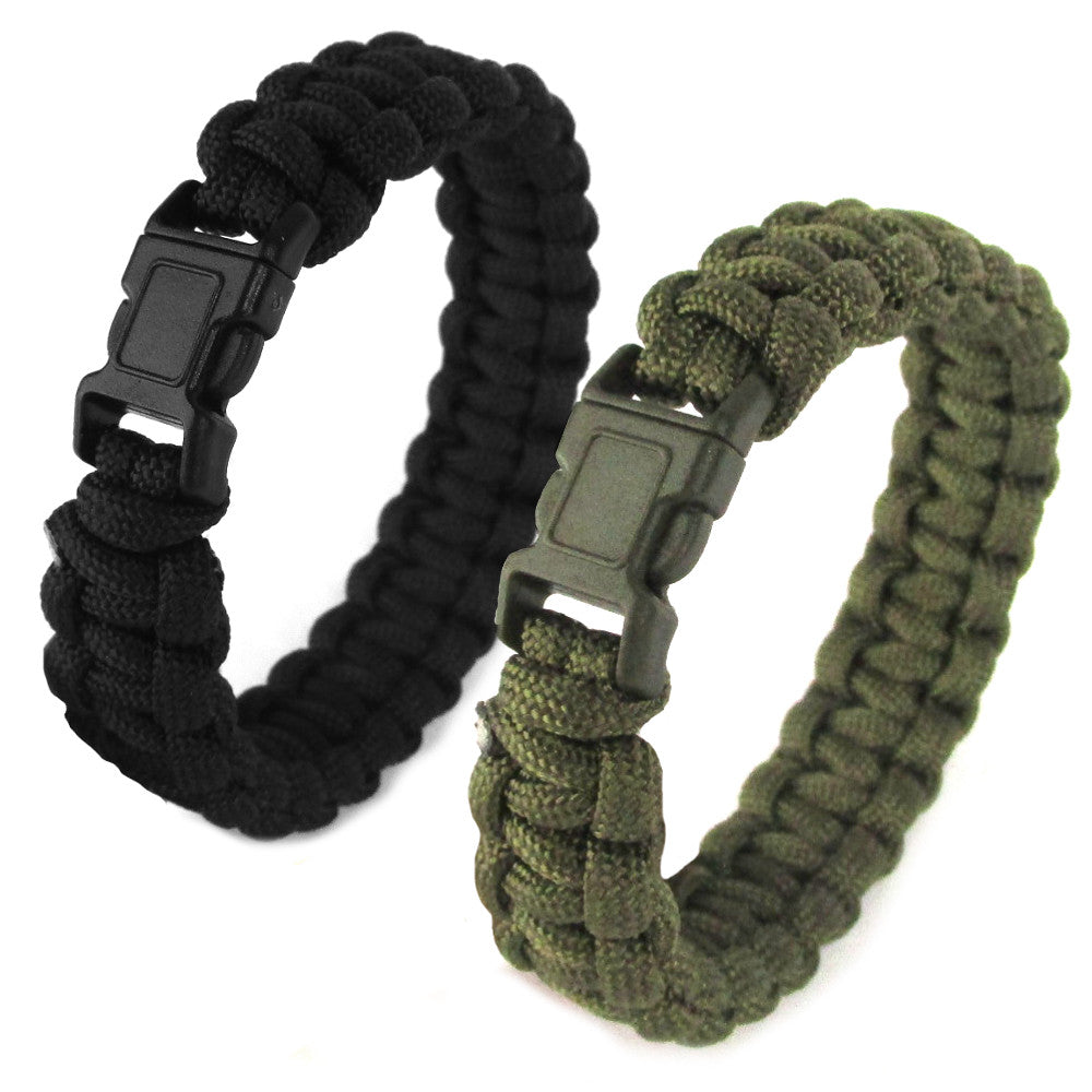 Paracord Survival Bracelet Army & Outdoors