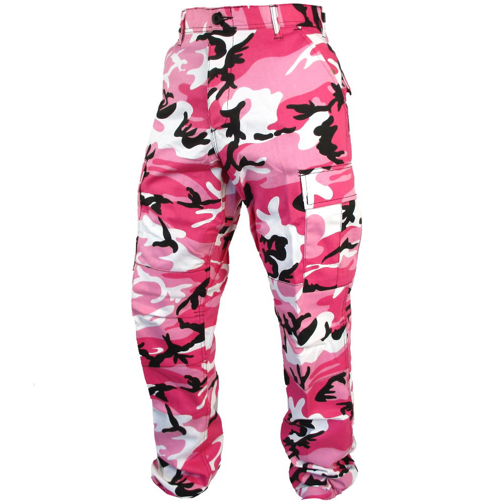Tactical Camouflage BDU Pants - Pink | Army and Outdoors