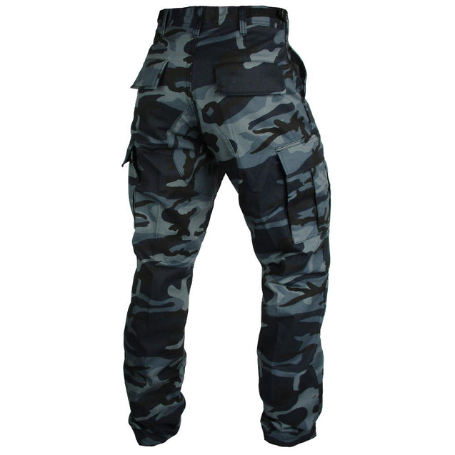 Tactical Camouflage BDU Pants Midnight Blue - Army & Outdoors