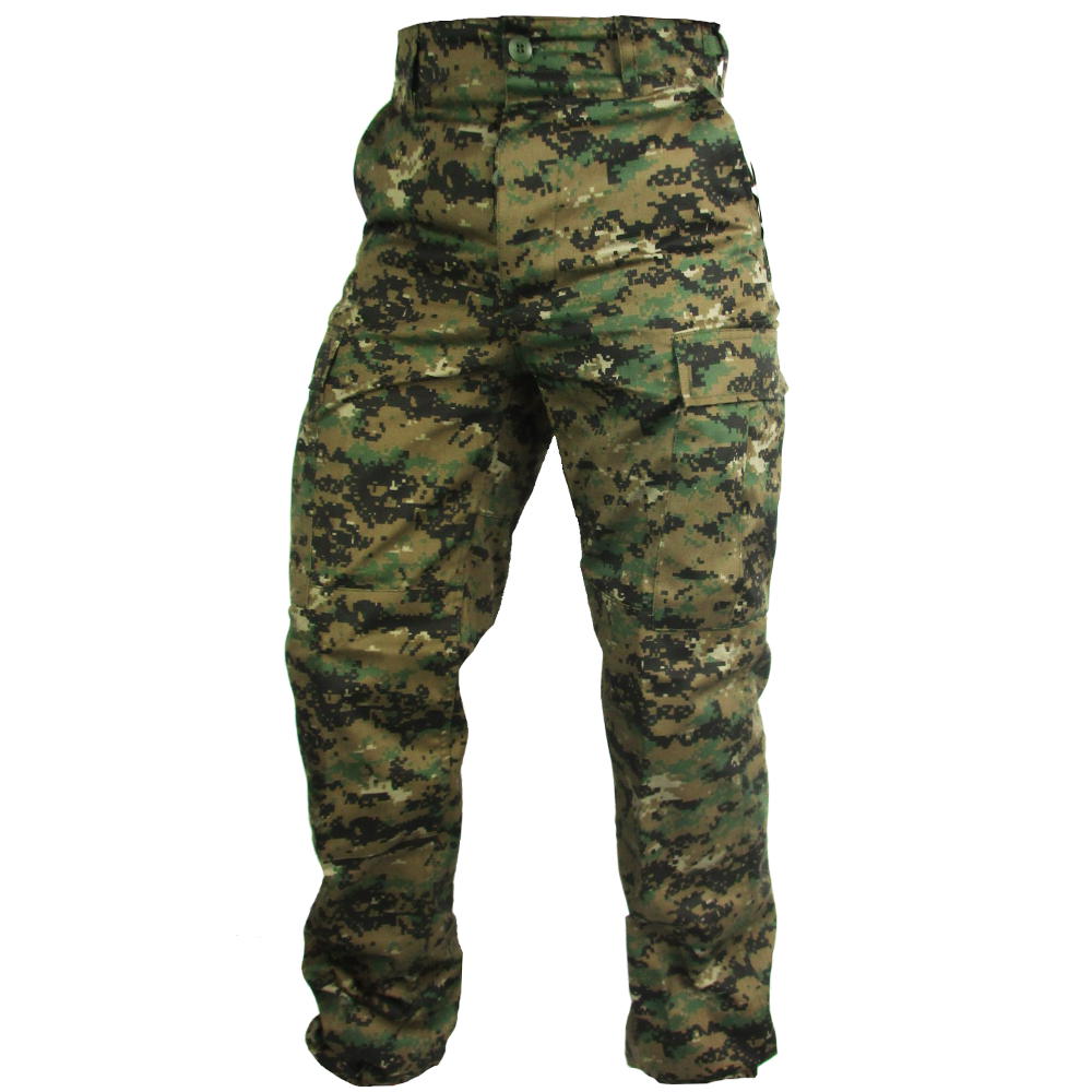 Woodland Digital BDU Trousers - Army & Outdoors
