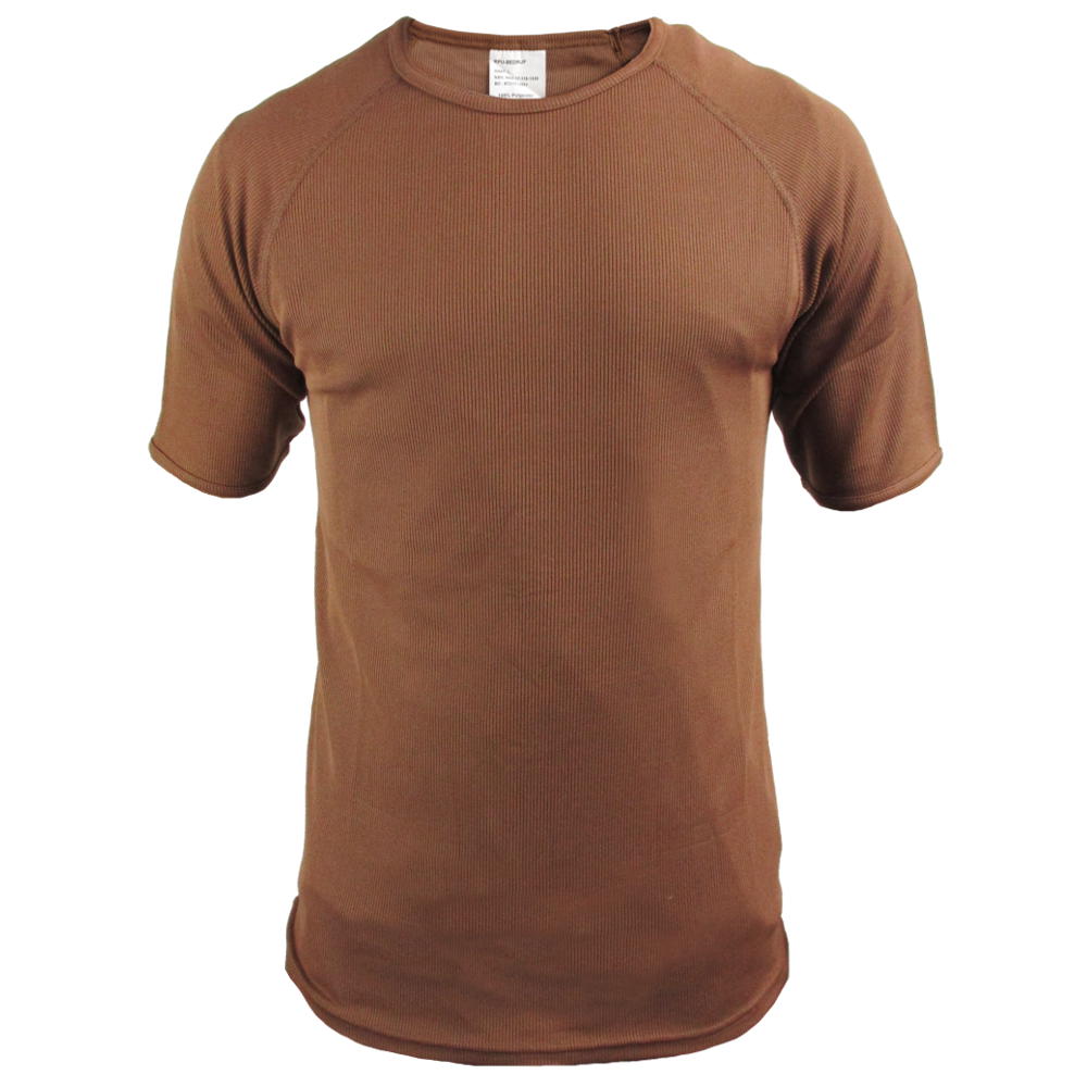 Dutch Brown Self-Wicking T Shirt - New - Army & Outdoors