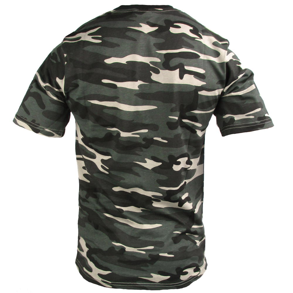 Dark Camo Cotton T-Shirt - Army & Outdoors