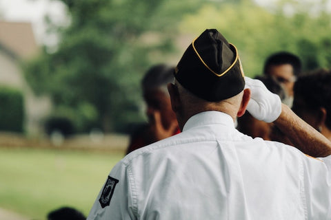 A veteran's funeral 