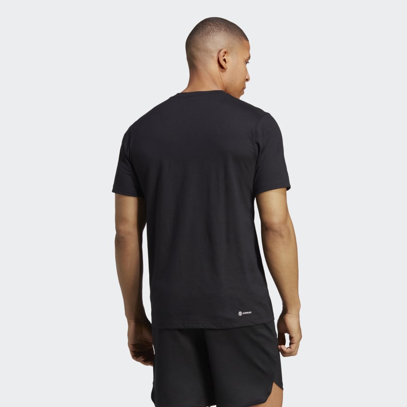 Train Essentials Feelready Logo Training Tee Black IB8273 23 hover model