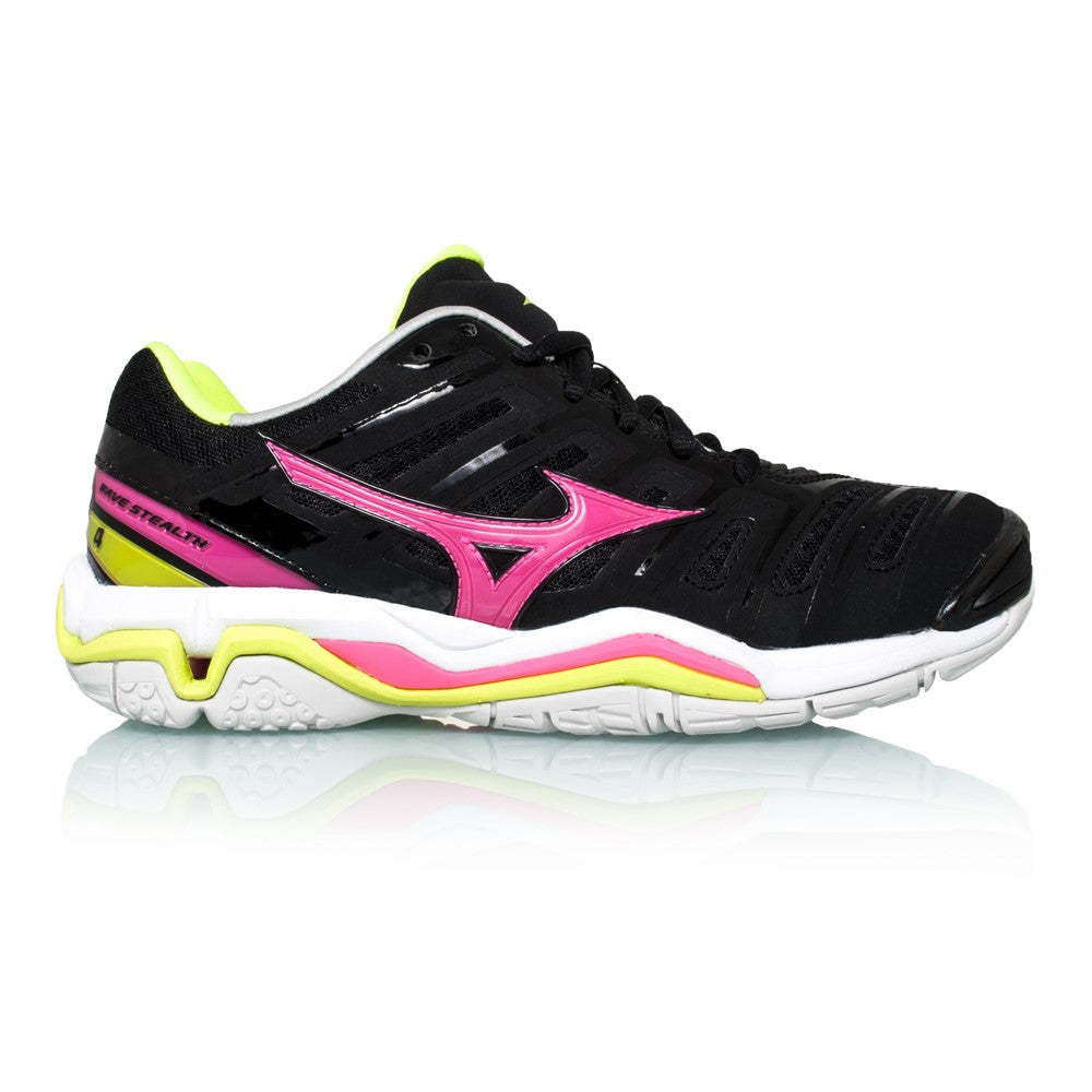 Wave Stealth 4 - Womens - Black/Pink/Glo Yellow – Just Sport