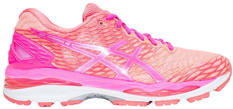 asics gel nimbus  18 kids Pink